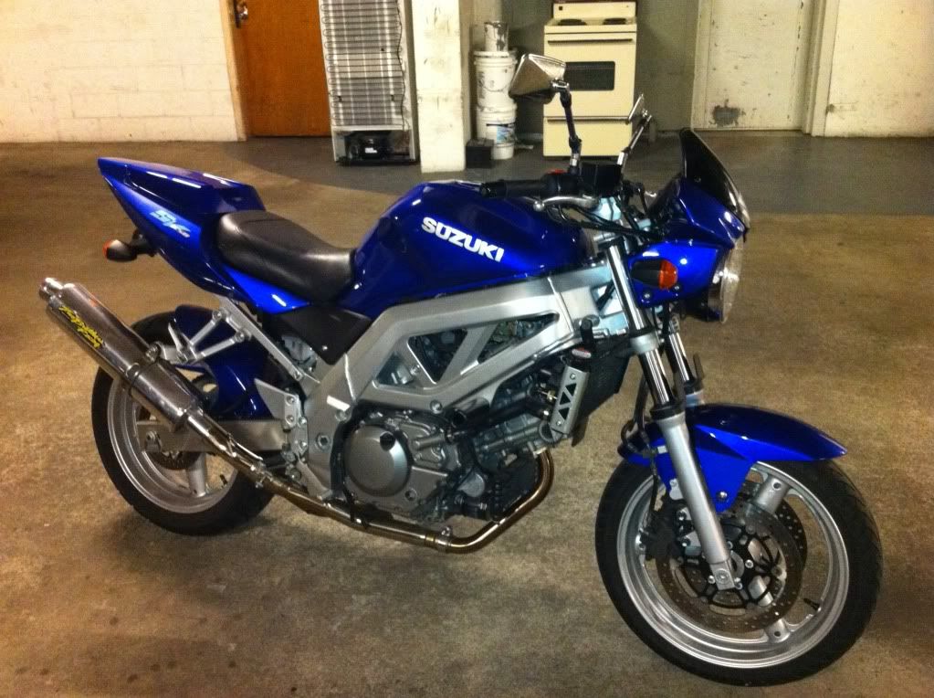 Frame Sliders For SV650 1999-2008